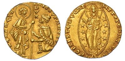 Venezia. Giovanni Soranzo 1312-1327. Ducato.