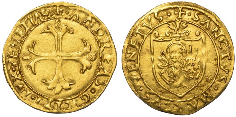VENEZIA. ANDREA GRITTI, 1523-1532. Scudo d'oro.  - Auction Numismatics - Cambi Casa d'Aste