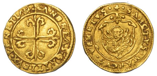 VENEZIA. ANDREA GRITTI, 1523-1532. Mezzo scudo d'oro.