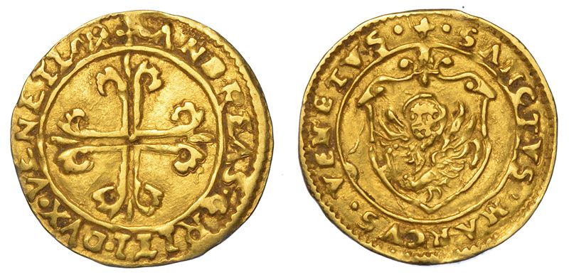 VENEZIA. ANDREA GRITTI, 1523-1532. Mezzo scudo d'oro.  - Asta Numismatica - Cambi Casa d'Aste
