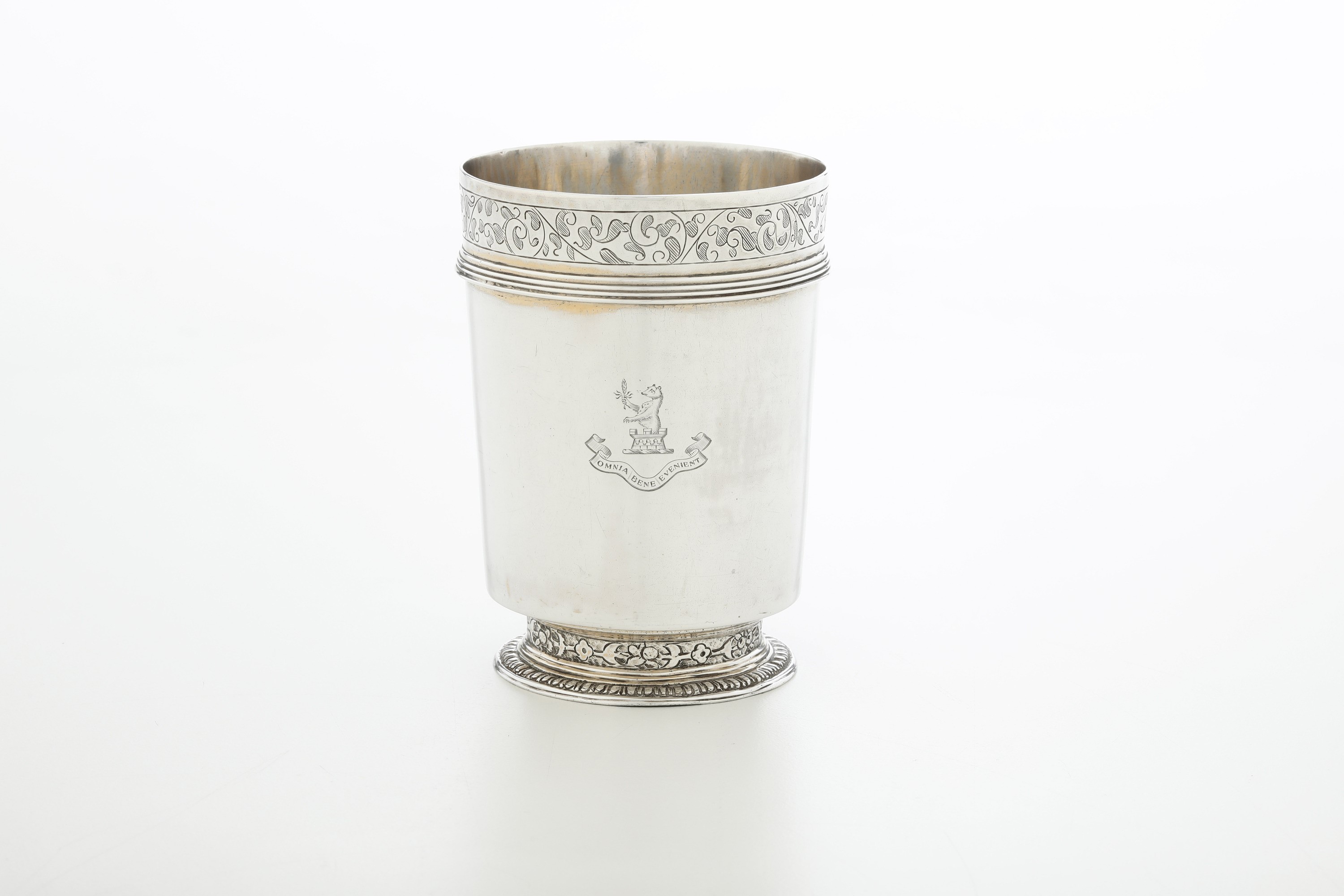 Mug e bicchiere, Argento fuso, Londra 1840-1901