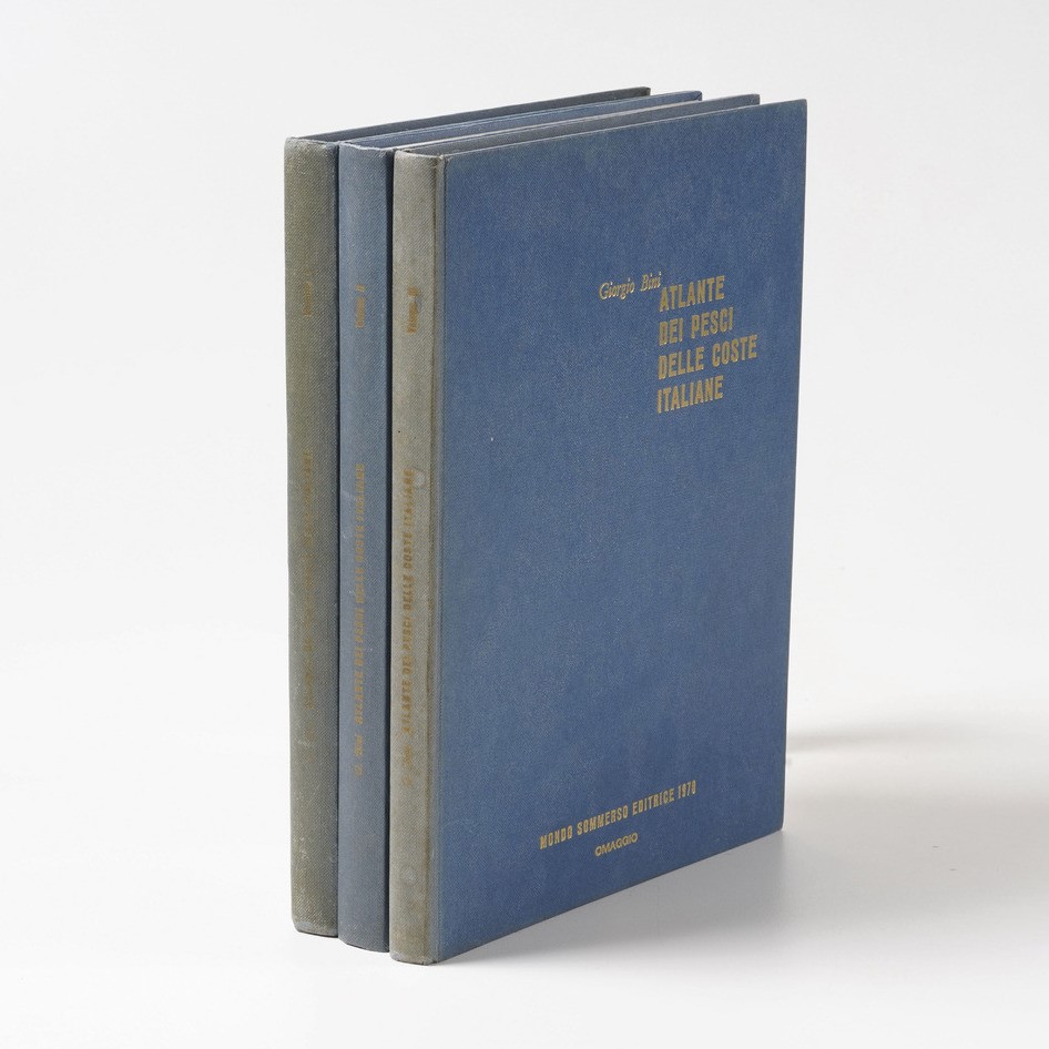 Bini Giorgio Atlante dei Pesci delle Coste Italiane...roma, Mondo Sommerso Editrice 1967-1970