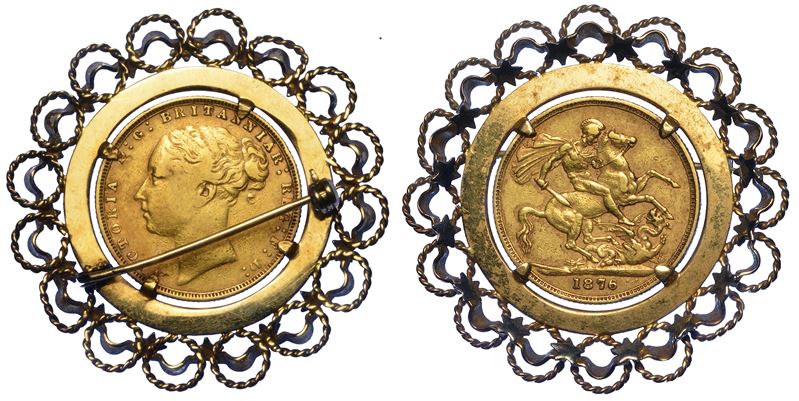 REGNO UNITO. VICTORIA, 1837-1901. Sovereign 1876.  - Auction Numismatics - Cambi Casa d'Aste