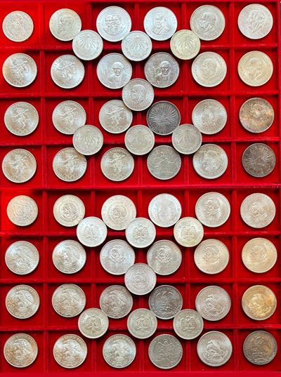 Messico. Lotto di 31 Monete.