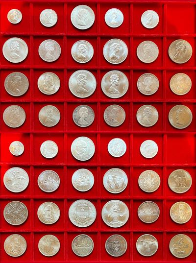 Commonwealth - Elizabeth II, 1953-2022. Lotto di 23 Monete.