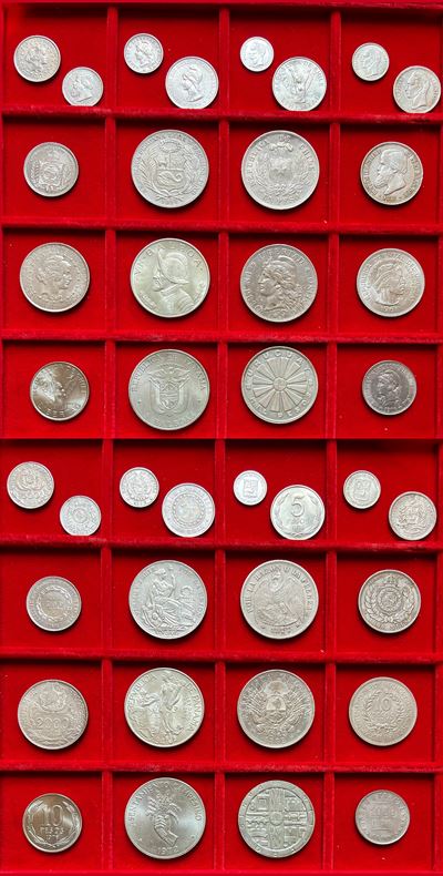 Sud America. Lotto di Venti Monete.