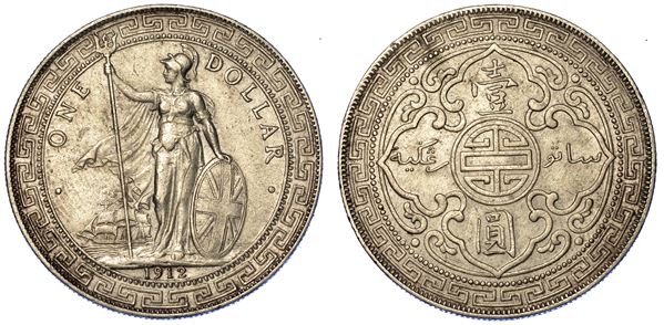 REGNO UNITO. GEORGE V, 1910-1936. Trade Dollar 1912.