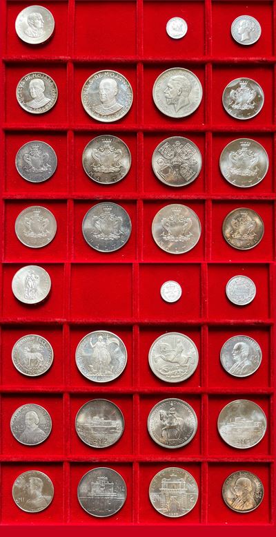 Regno Unito, Irlanda e Malta. Lotto di Quindici Monete.