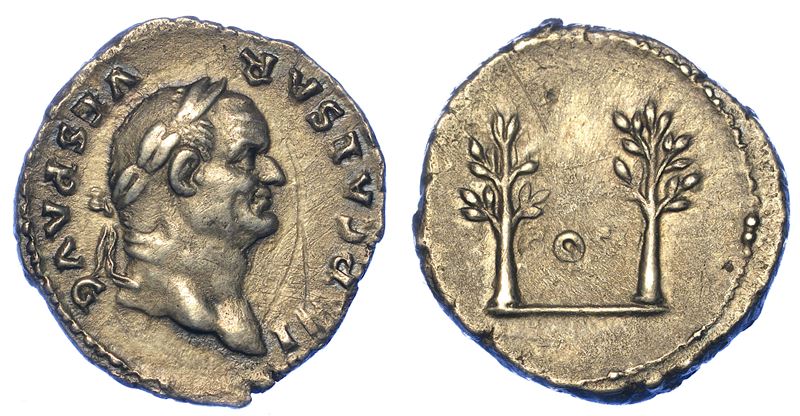 VESPASIANO, 69-79. Denario, anno 74. Roma.  - Auction Numismatics - Cambi Casa d'Aste