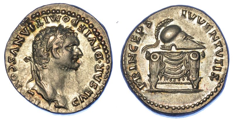 DOMIZIANO (Cesare). Denario, anni 80-81.  - Auction Numismatics - Cambi Casa d'Aste