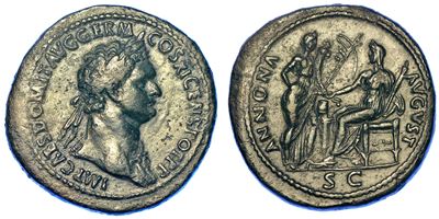 Domiziano, 81-96. Sesterzio.