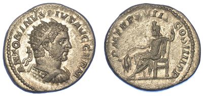 Caracalla, 198-217. Antoniniano, Anno 215.