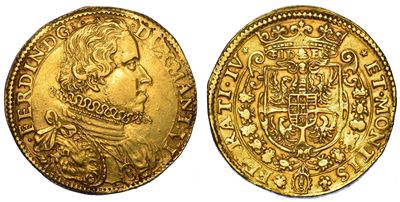 Mantova. Ferdinando Gonzaga, 1612-1626. da Due Doppie o Quadrupla s.D.