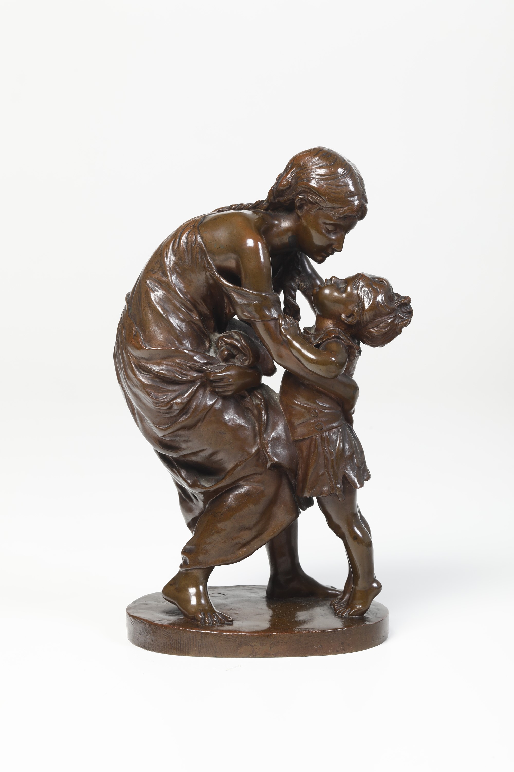 Ernest Barrias (1841-1905) Madre con Bambino