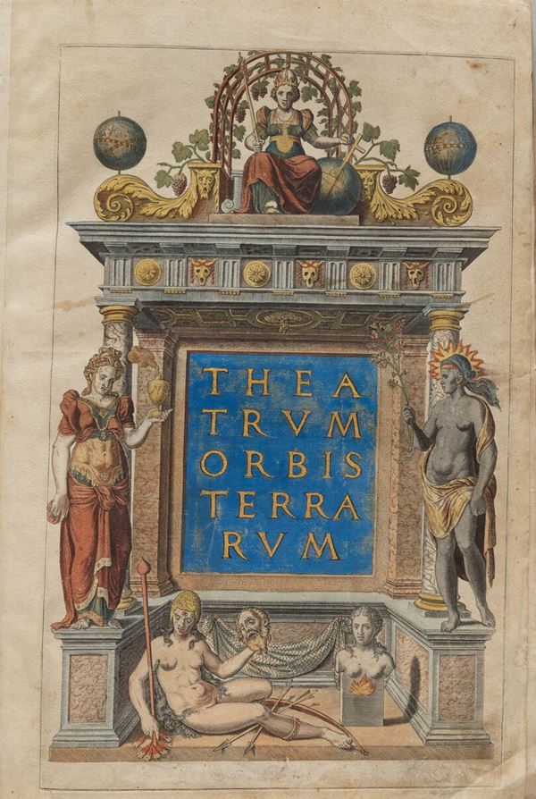 Ortelius Abraham (1528-1598) Theatrum Orbis Terrarum, (in fine:) Antuerpiae, apud Aeg. Coppenium Diesth,  [..]