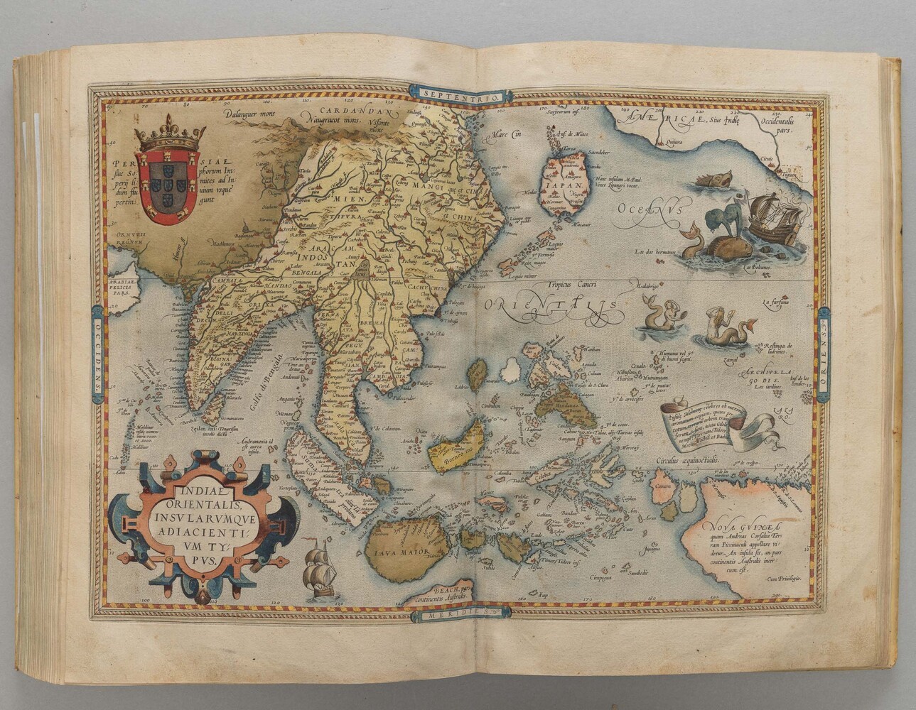 Ortelius Abraham (1528-1598) Theatrum Orbis Terrarum, (in Fine:) Antuerpiae, Apud Aeg. Coppenium ...
