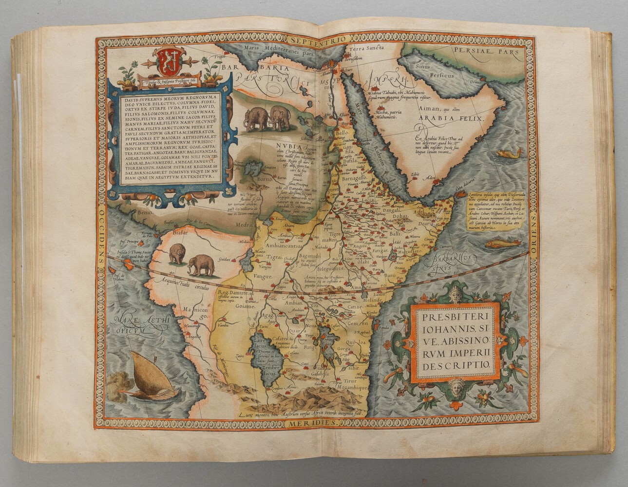Ortelius Abraham (1528-1598) Theatrum Orbis Terrarum, (in Fine:) Antuerpiae, Apud Aeg. Coppenium ...