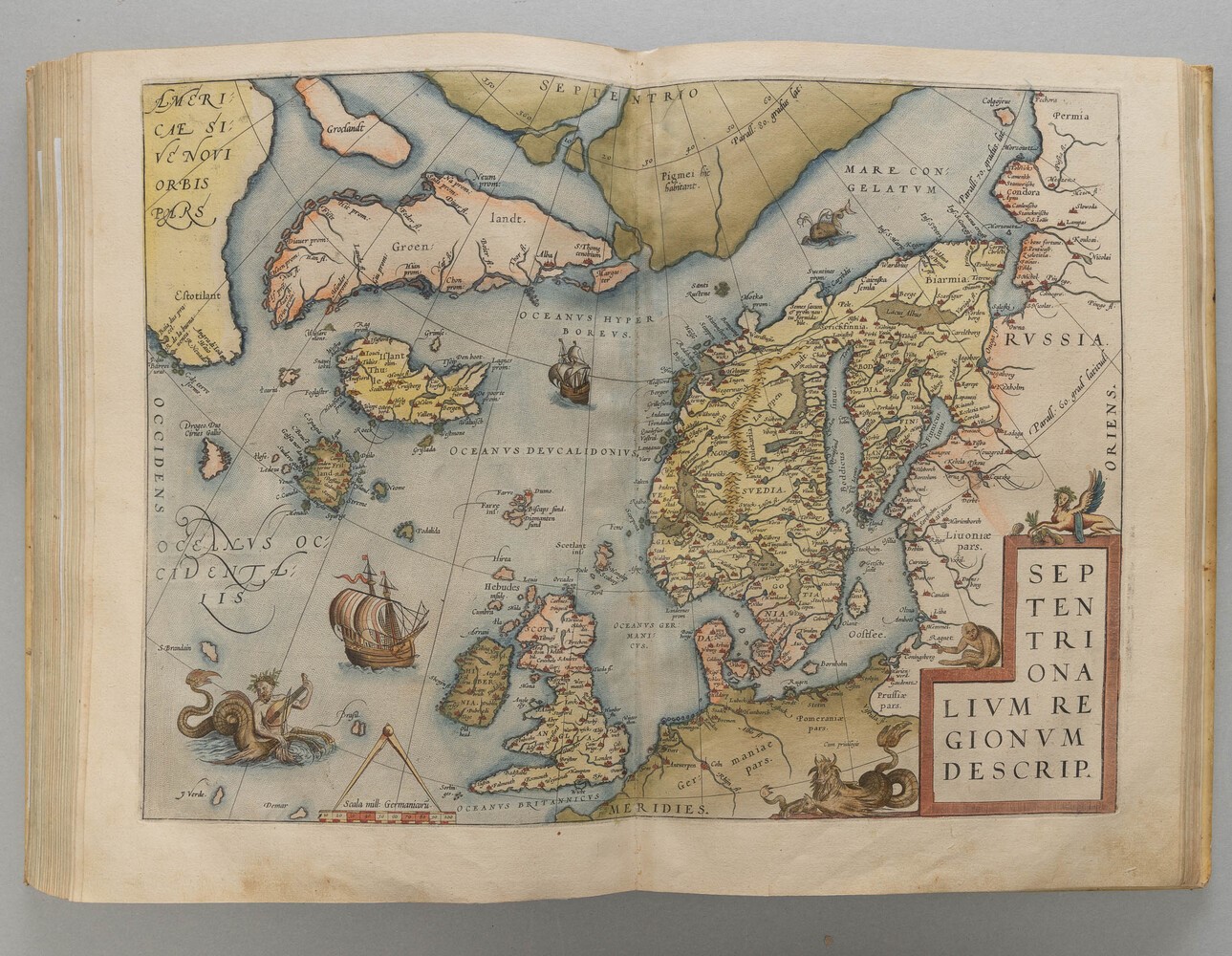 Ortelius Abraham (1528-1598) Theatrum Orbis Terrarum, (in Fine:) Antuerpiae, Apud Aeg. Coppenium ...
