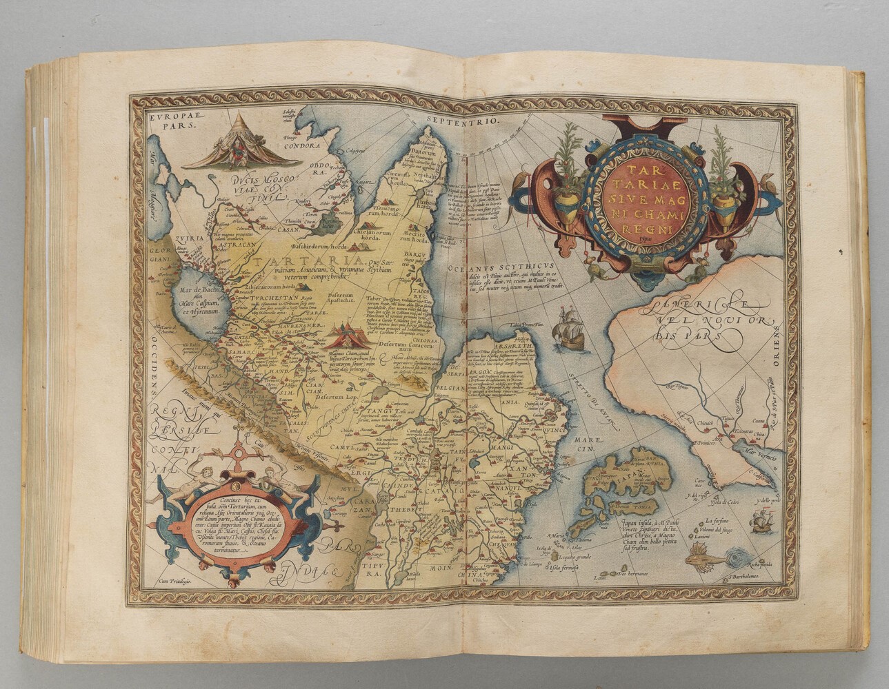 Ortelius Abraham (1528-1598) Theatrum Orbis Terrarum, (in Fine:) Antuerpiae, Apud Aeg. Coppenium ...