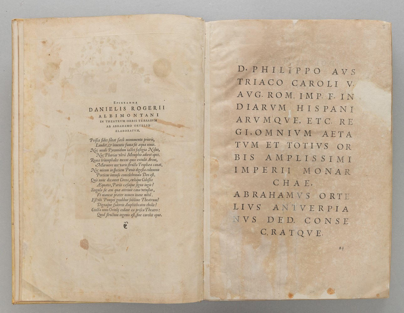 Ortelius Abraham (1528-1598) Theatrum Orbis Terrarum, (in Fine:) Antuerpiae, Apud Aeg. Coppenium ...