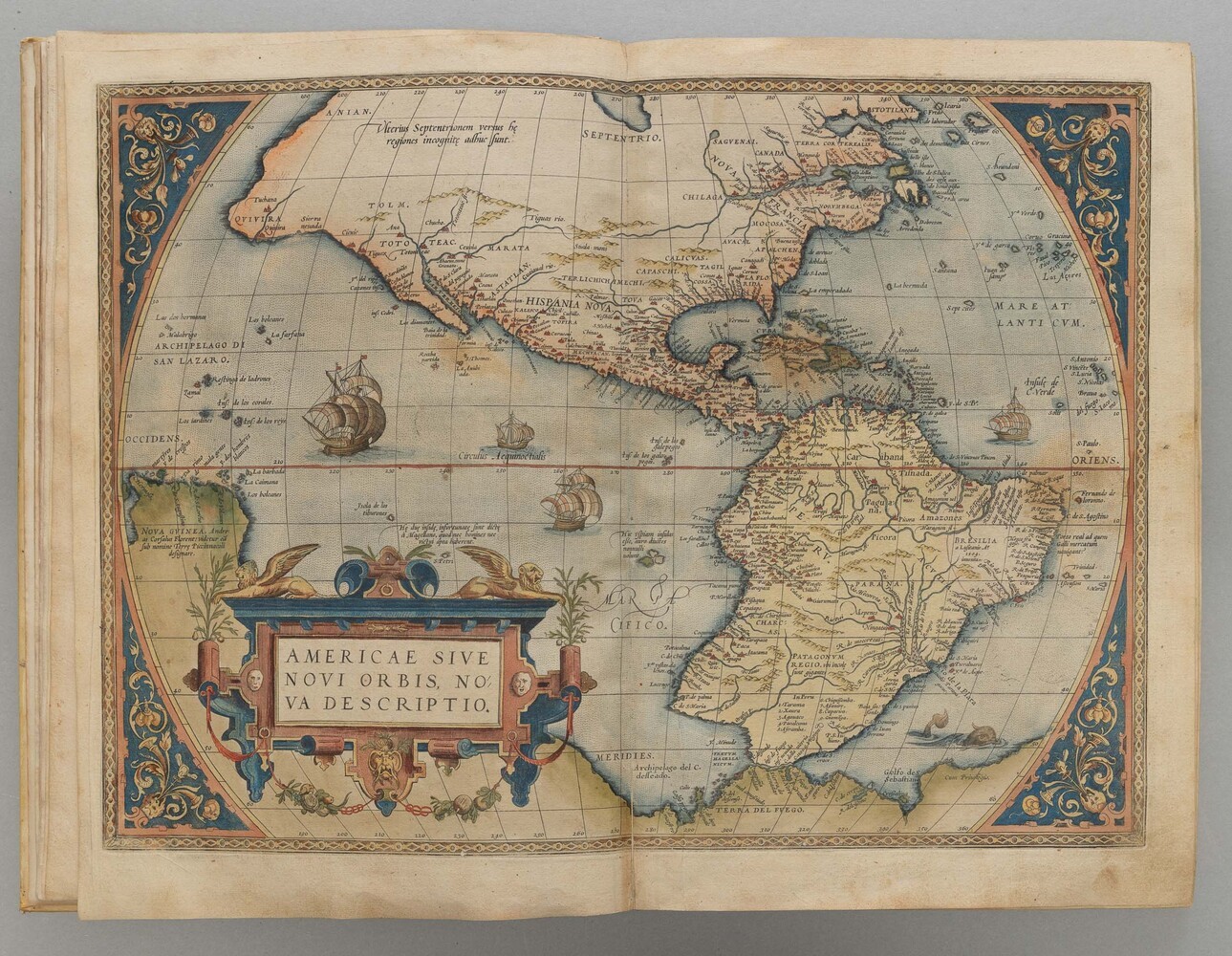 Ortelius Abraham (1528-1598) Theatrum Orbis Terrarum, (in Fine:) Antuerpiae, Apud Aeg. Coppenium ...