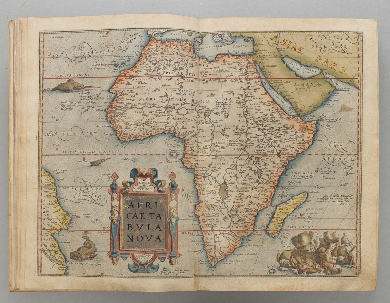 Ortelius Abraham (1528-1598) Theatrum Orbis Terrarum, (in Fine:) Antuerpiae, Apud Aeg. Coppenium ...