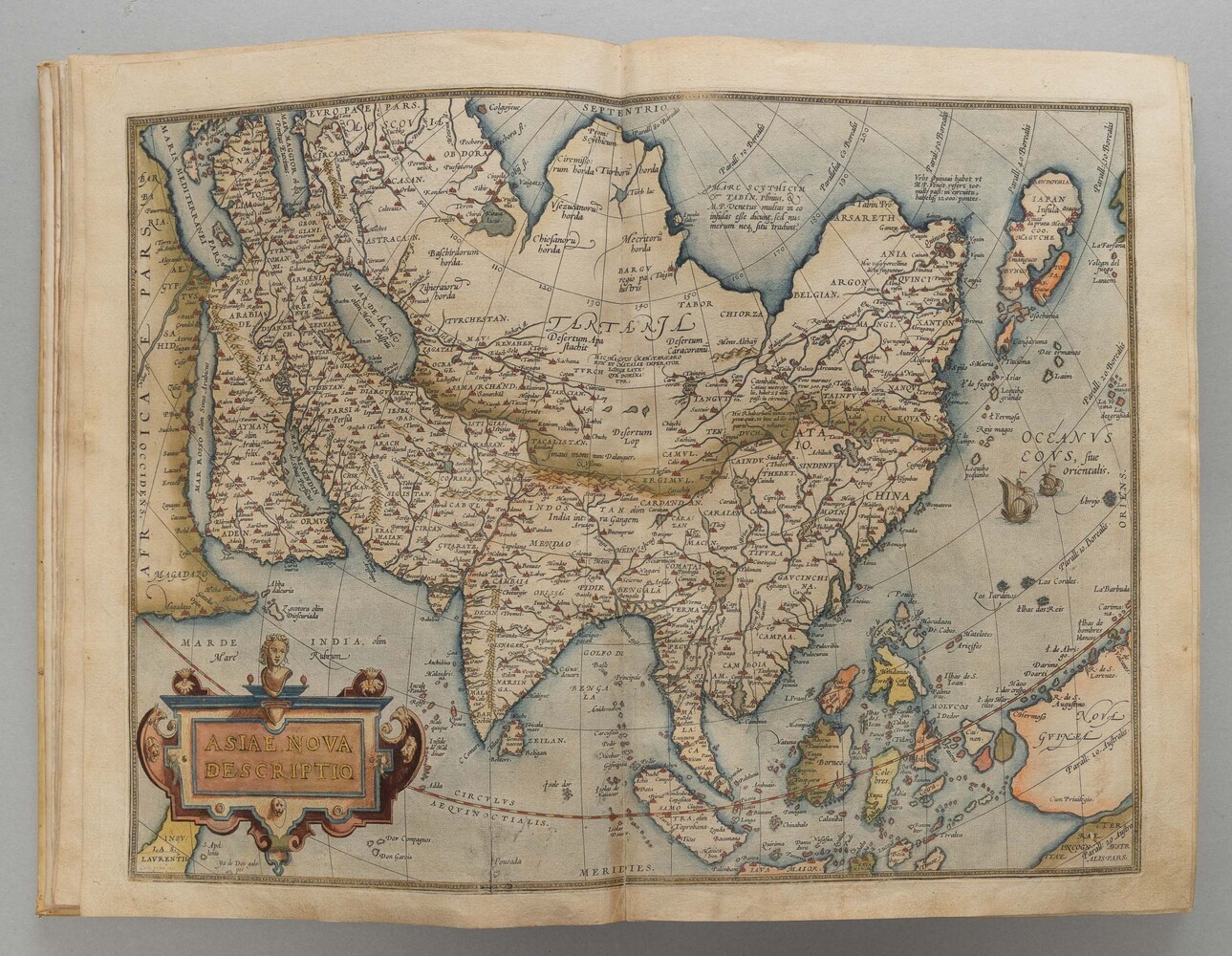 Ortelius Abraham (1528-1598) Theatrum Orbis Terrarum, (in Fine:) Antuerpiae, Apud Aeg. Coppenium ...