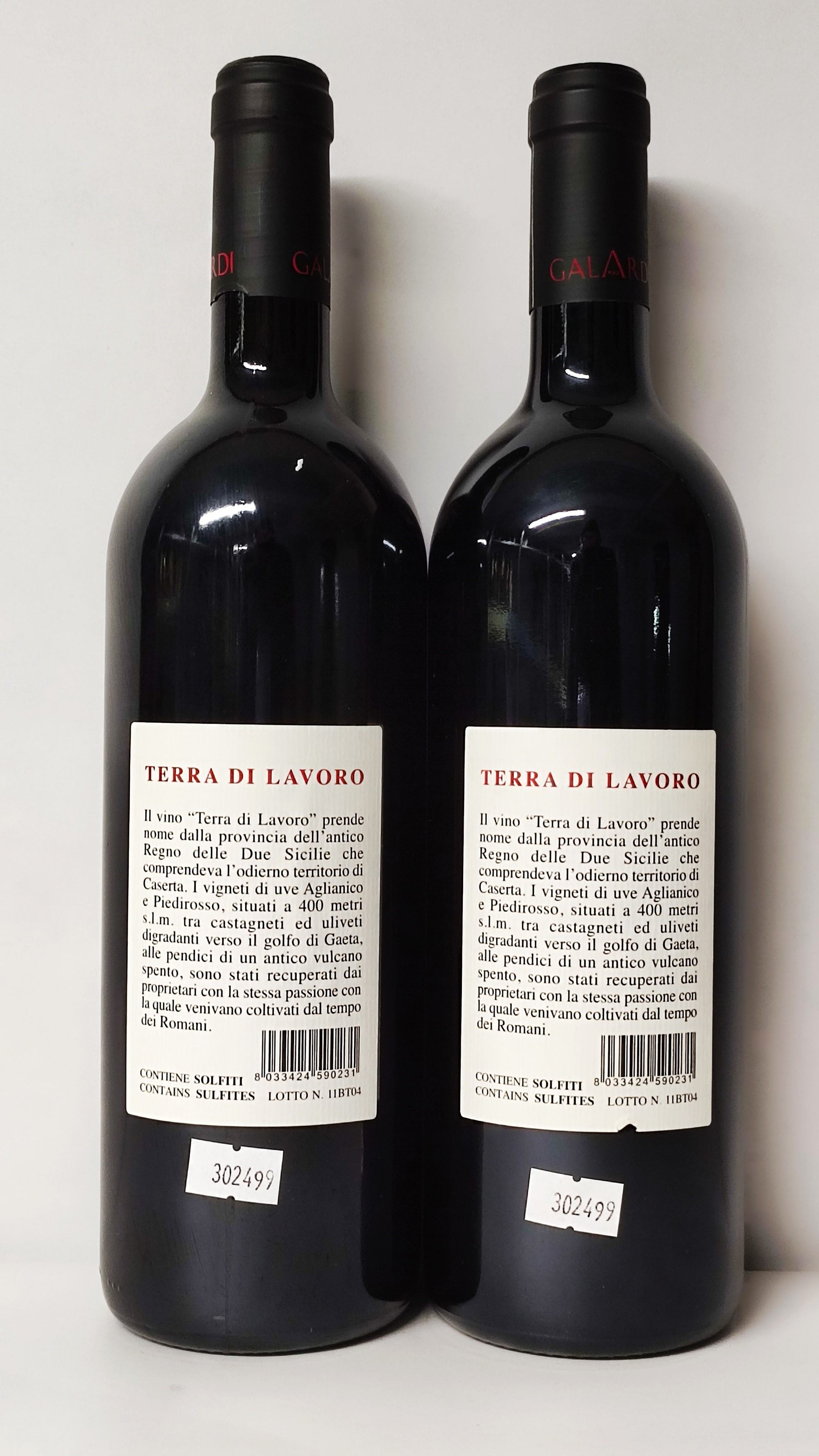 Galardi, Terra di Lavoro Roccamonfina 2011
