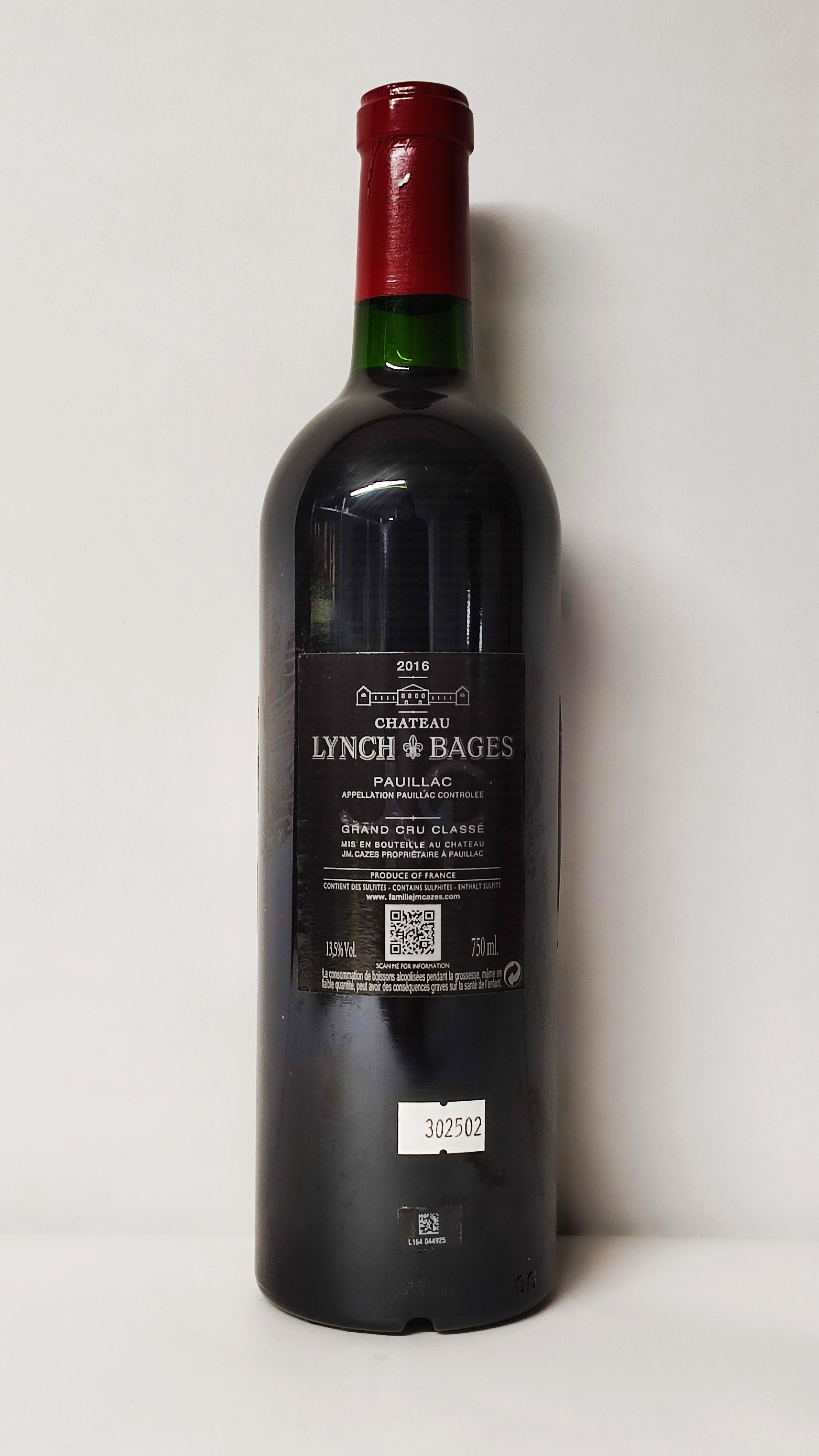 Chateau Lynch Bages, Pauillac Grand Cru Classè 2016