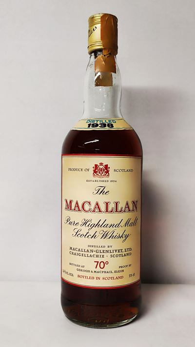 Macallan Glenlivet 1938, Highland Malt Whisky