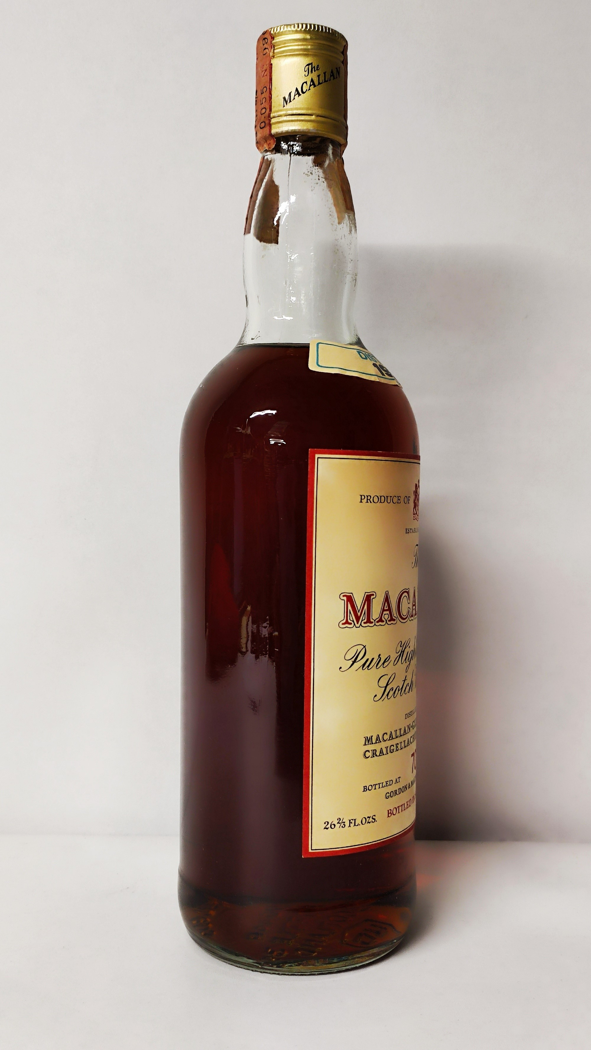 Macallan Glenlivet 1938, Highland Malt Whisky
