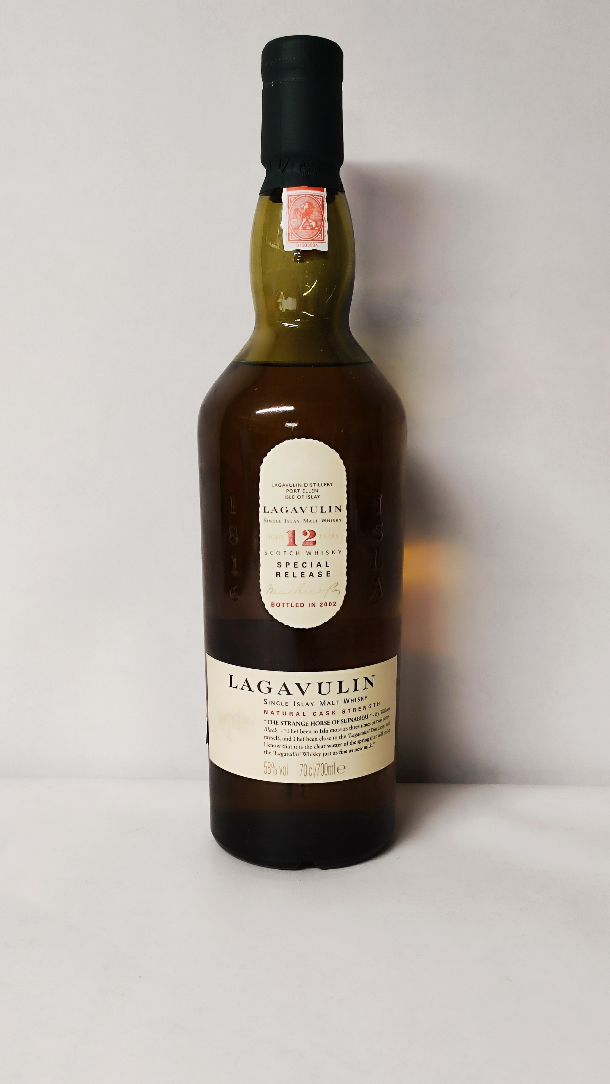 Lagavulin 12 Years Release 2002, Single Islay Malt