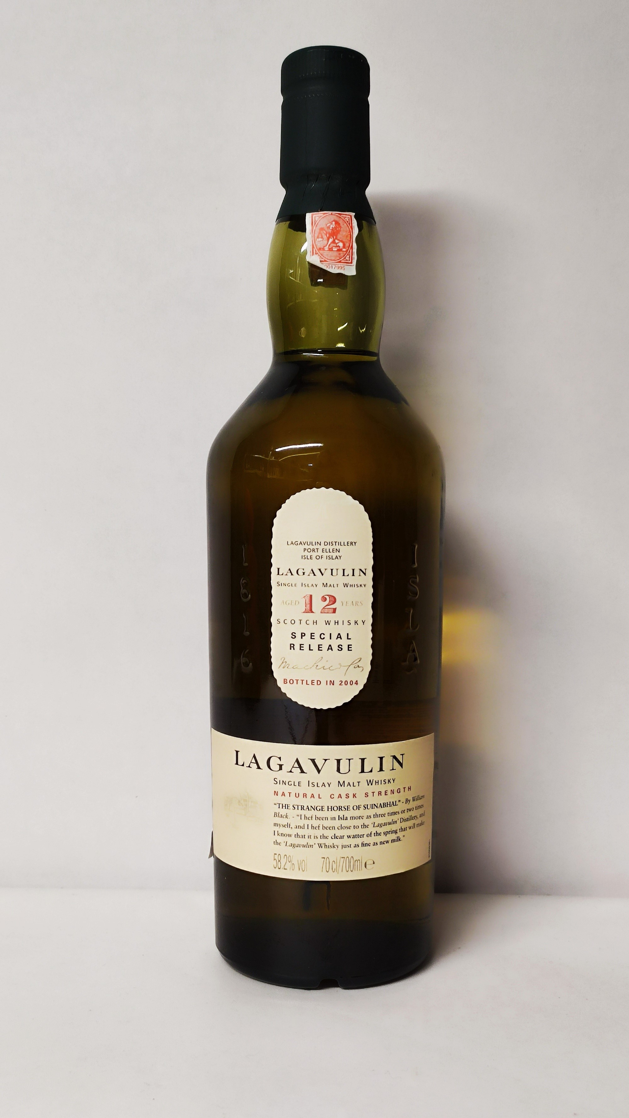 Lagavulin 12 Years Release 2004, Single Islay Malt
