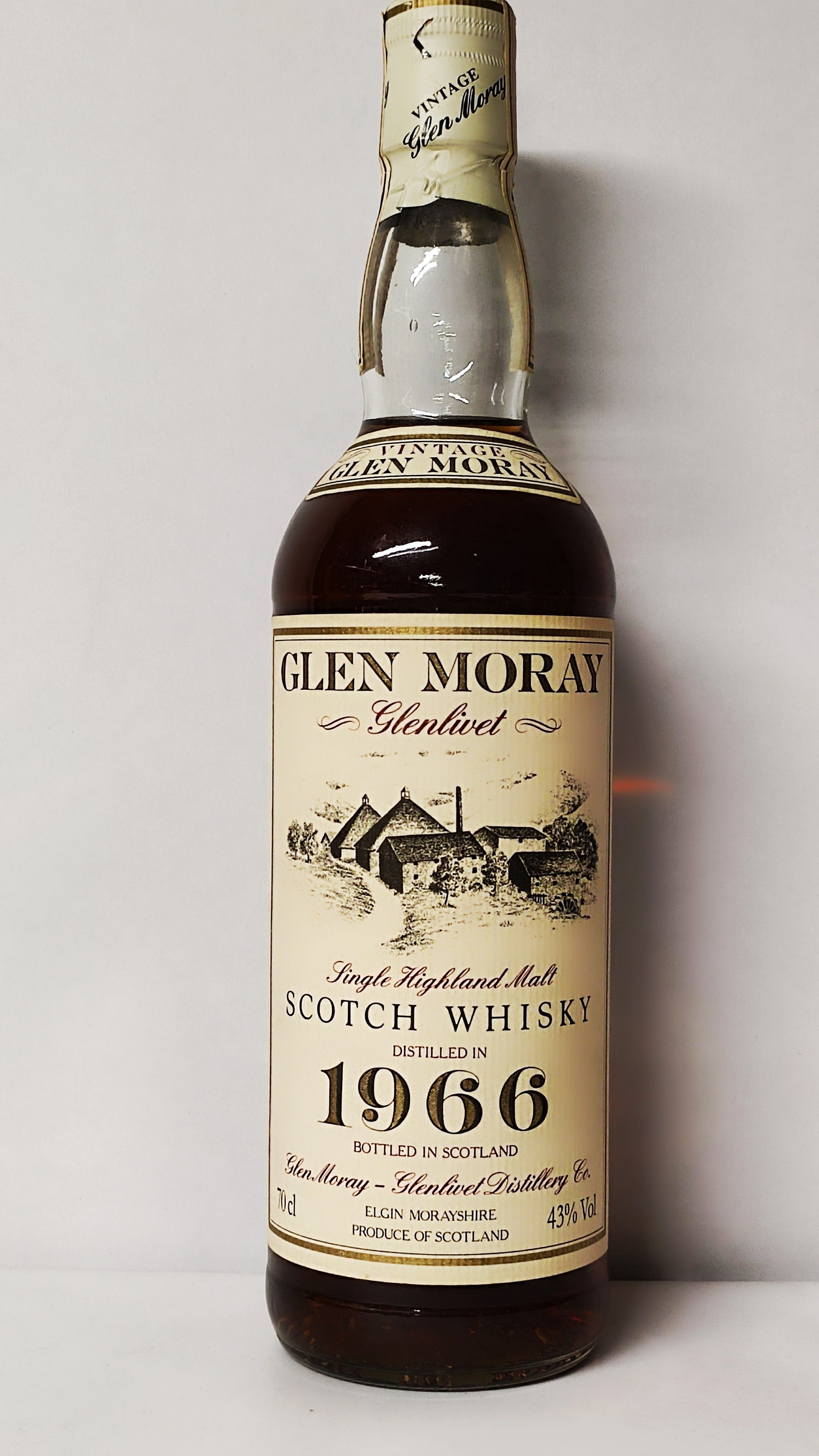 Glen Moray 26 Years 1966, Single Highland Malt