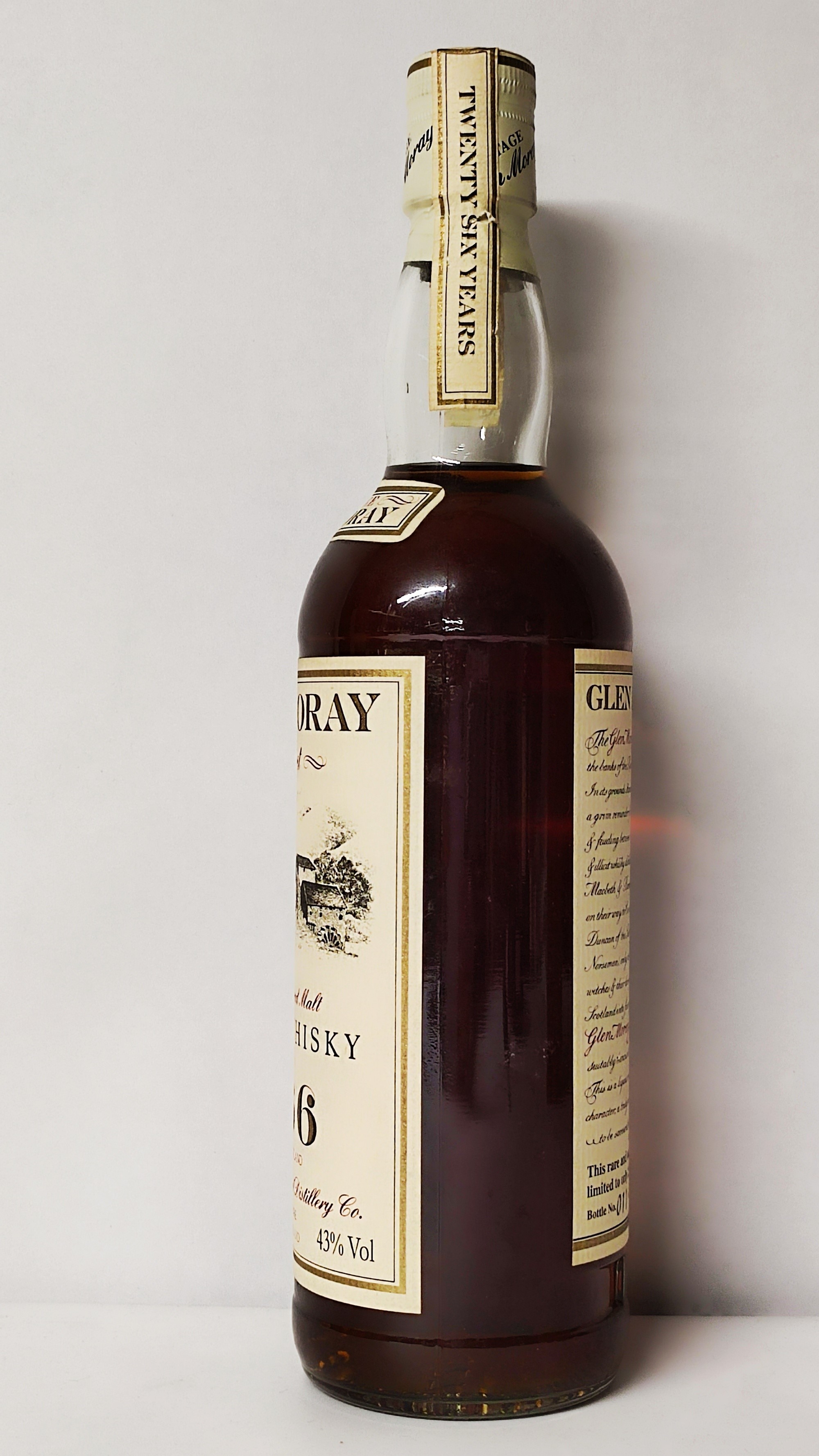 Glen Moray 26 Years 1966, Single Highland Malt