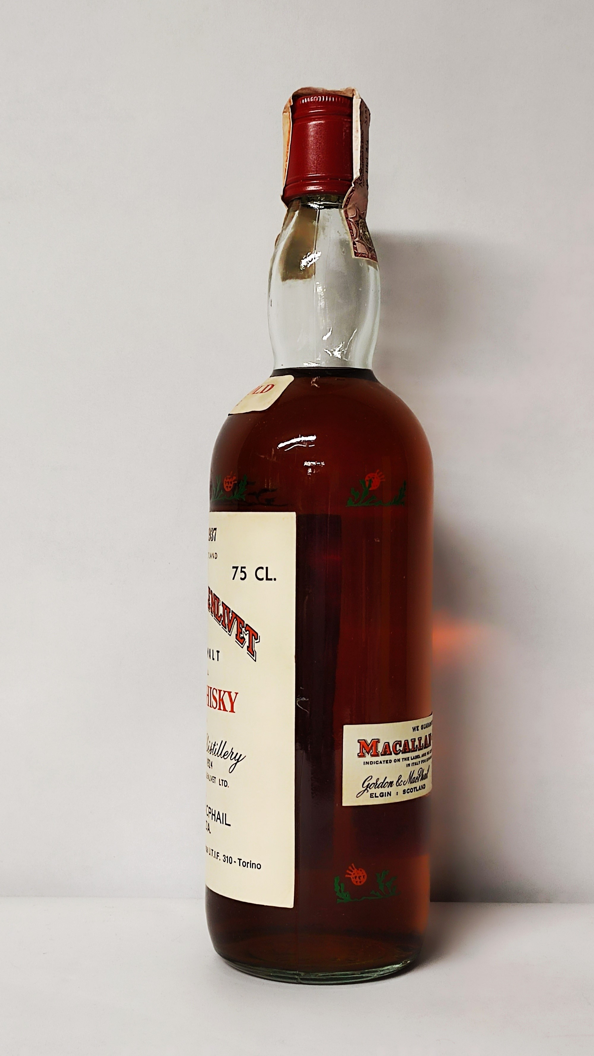 Macallan Glenlivet 35 Y. 1937, Highland Malt Whisky