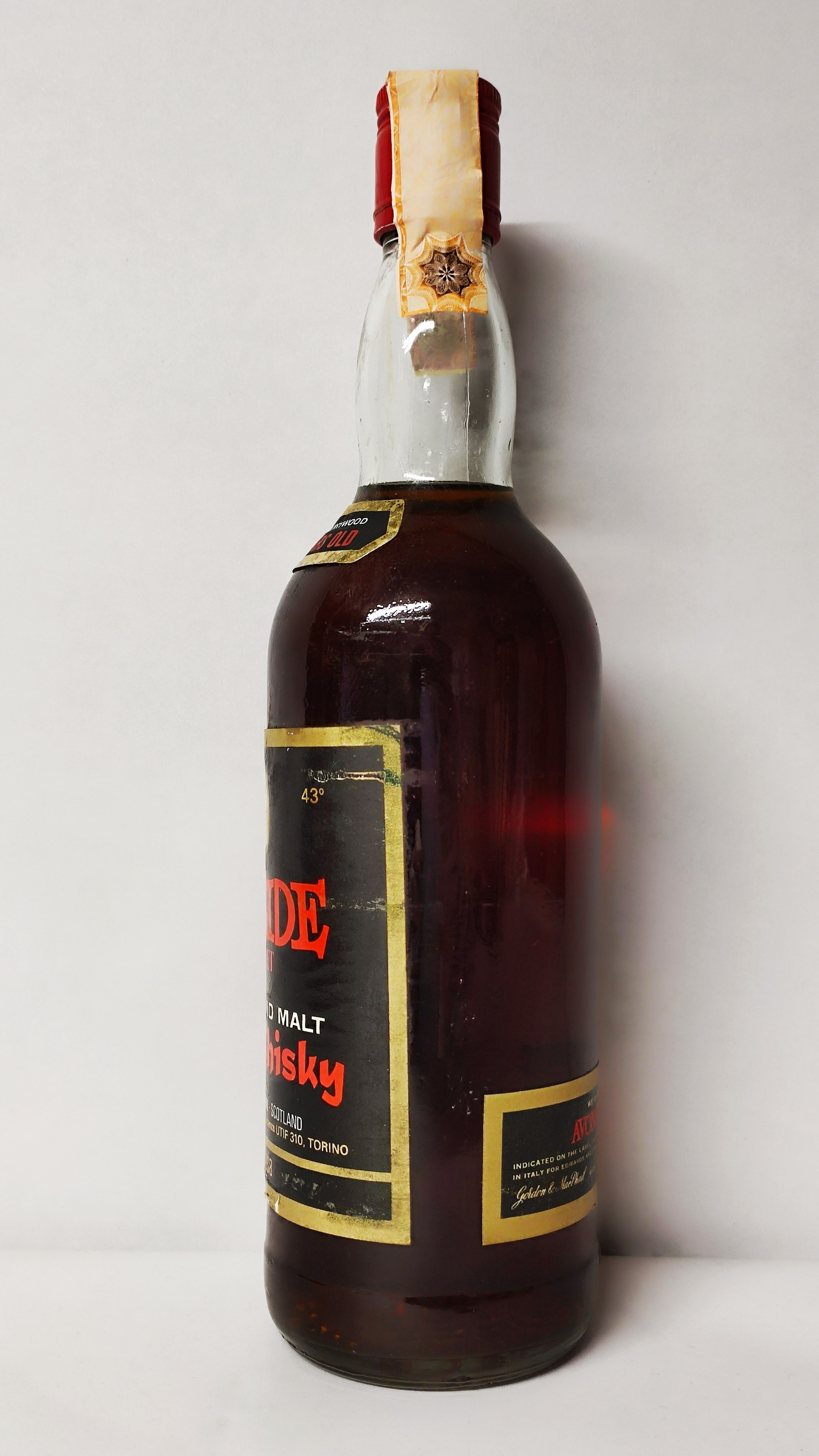 Glenlivet Avonside 39 Years Old 1938, Highland Malt Whisky