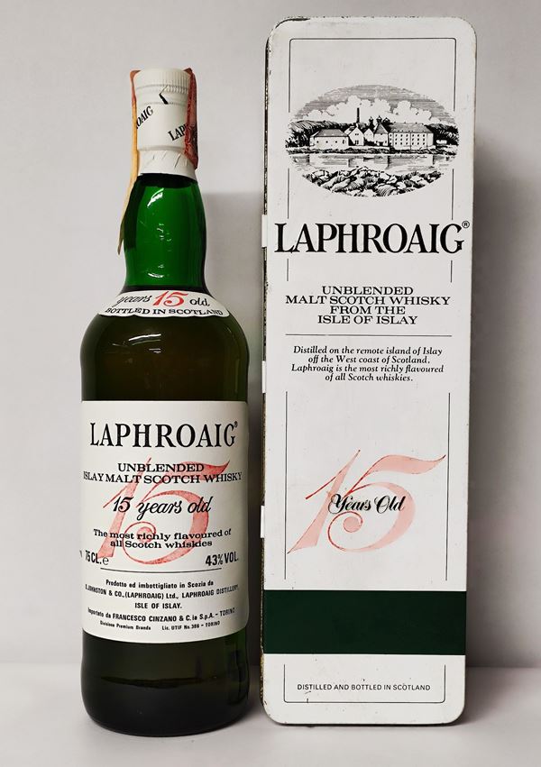 Laphroaig 15 Years Old, Unblended Malt Whisky