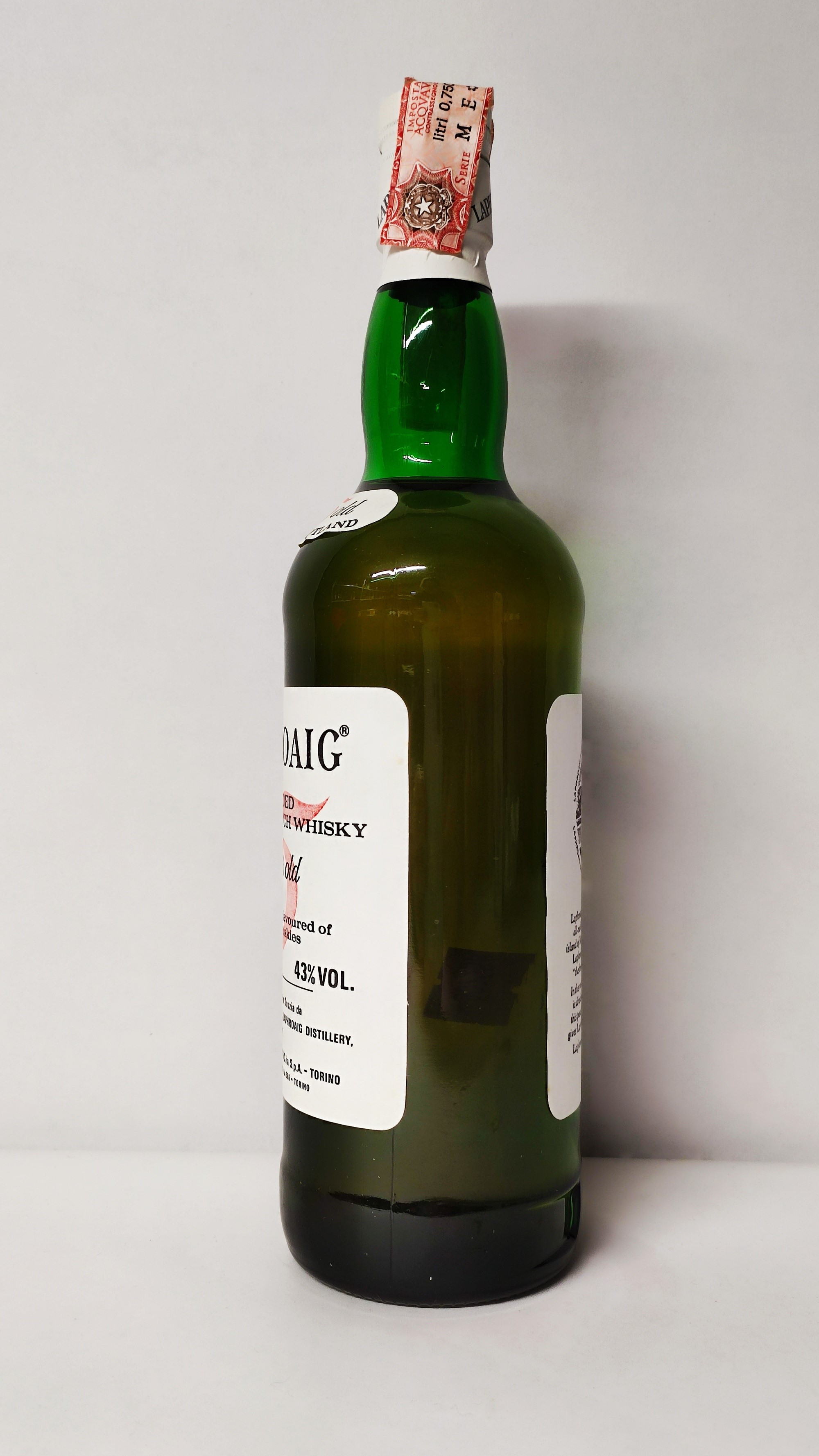 Laphroaig 15 Years Old, Unblended Malt Whisky