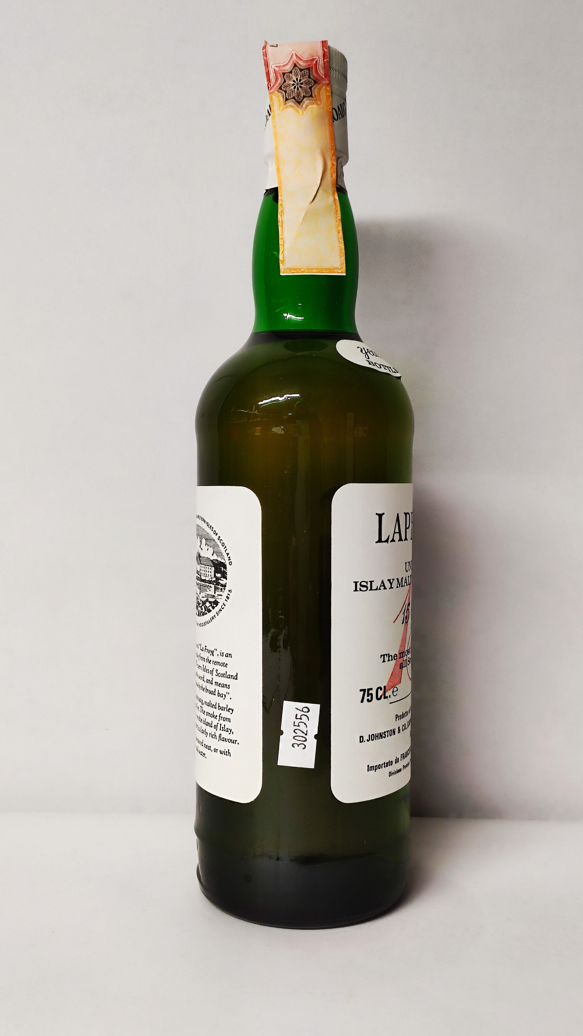 Laphroaig 15 Years Old, Unblended Malt Whisky