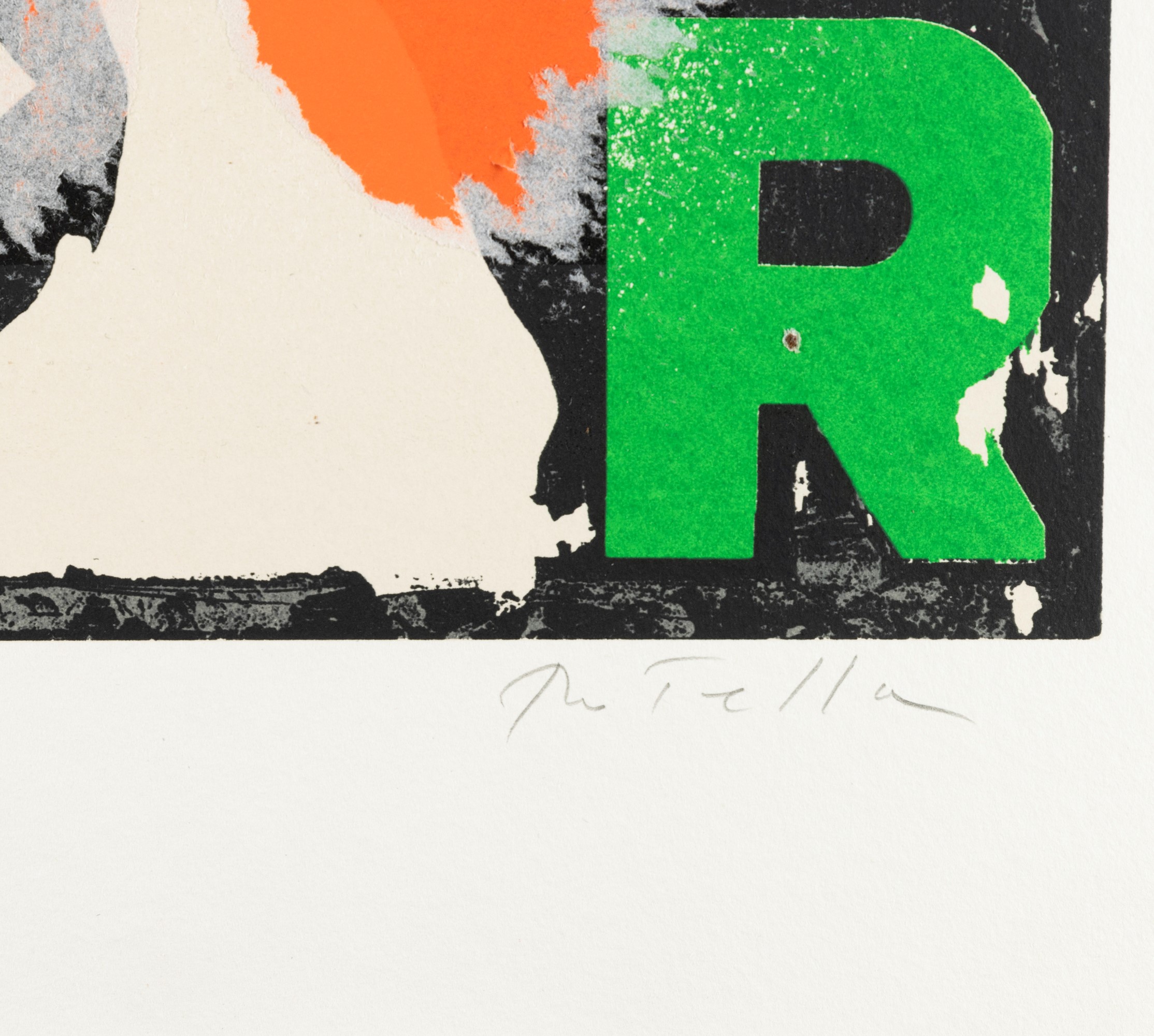 Mimmo Rotella - Blank Cynar
