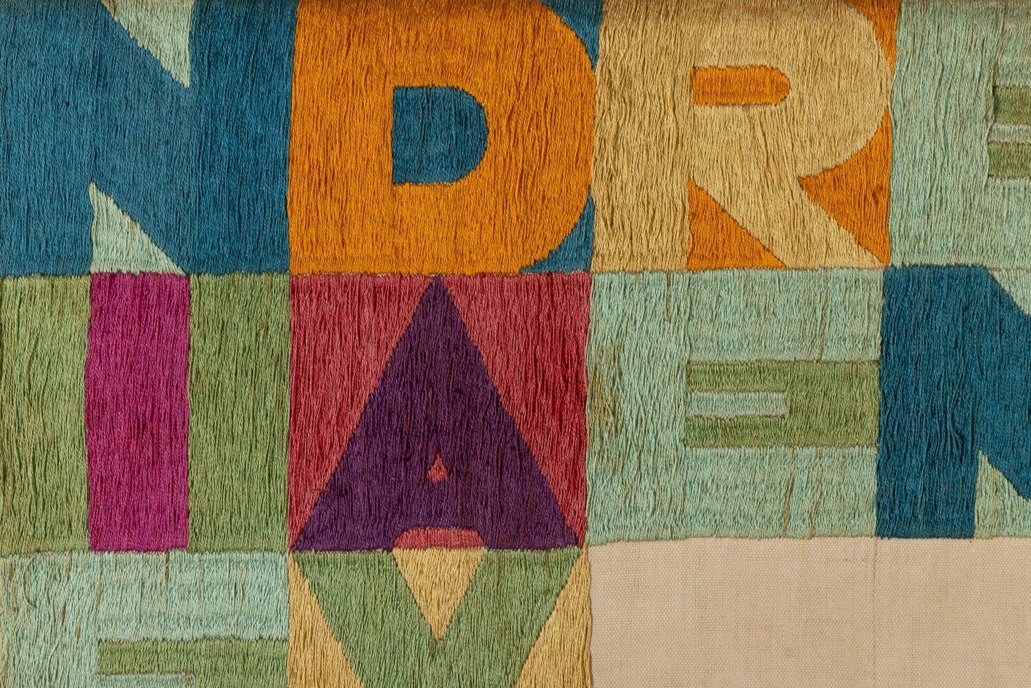 Alighiero Boetti - Niente da Vedere Niente da Nascondere