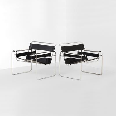 Due Poltrone Mod. Wassily.