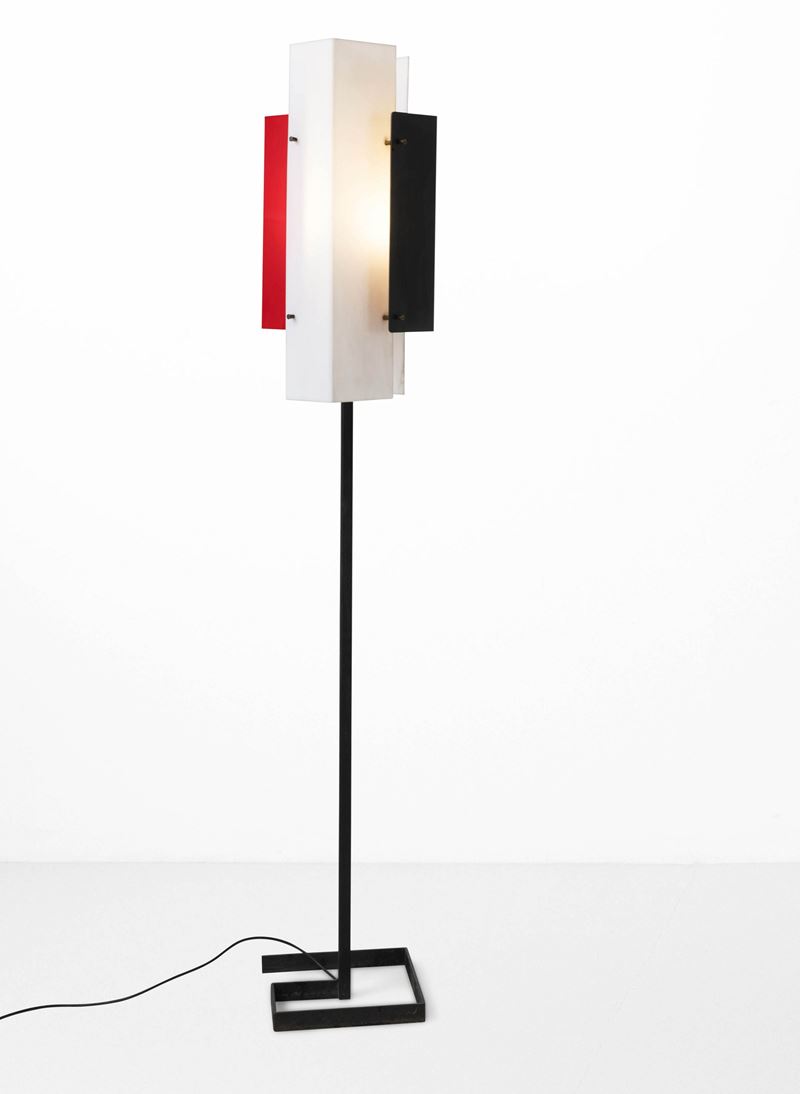 Jean Boris Lacroix : Lampada da terra mod. 315  - Auction Design 200 - Cambi Casa d'Aste