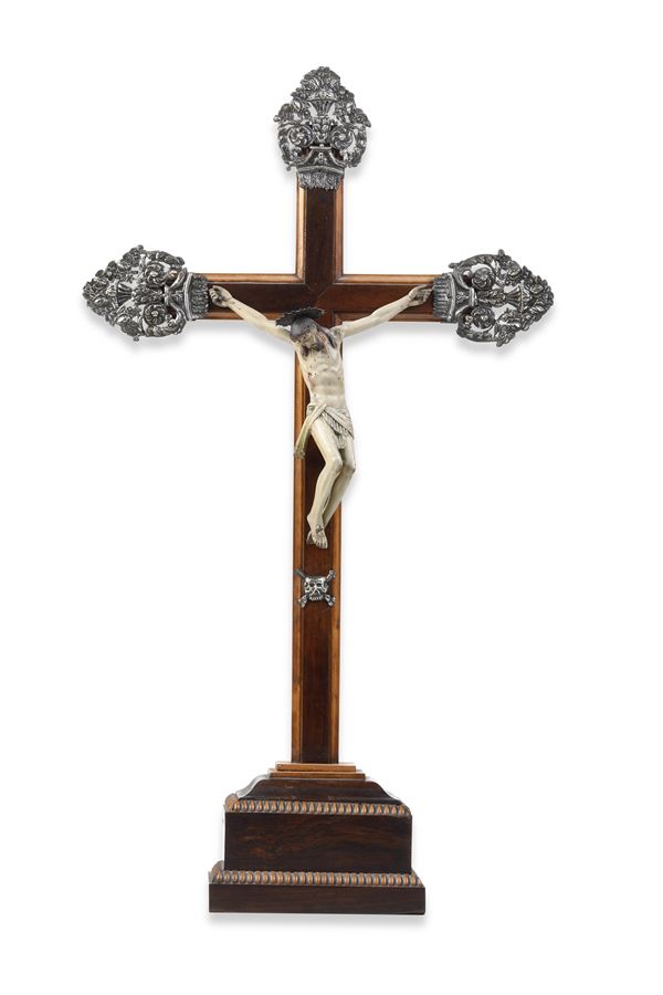 Grande croce da meditazione. Genova XIX secolo