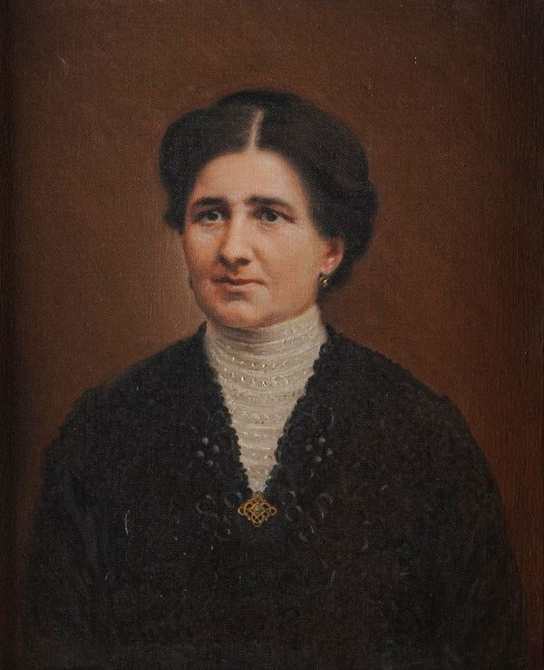 Pittore del XIX-XX secolo Ritratto di signora