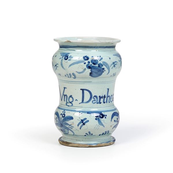 Albarello.  Liguria, fine XVII - inizio XVIII secolo.