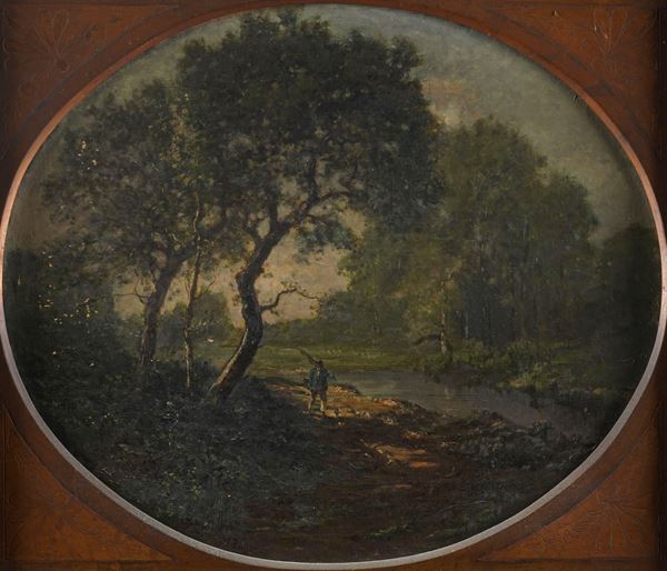 Paesaggio con figura