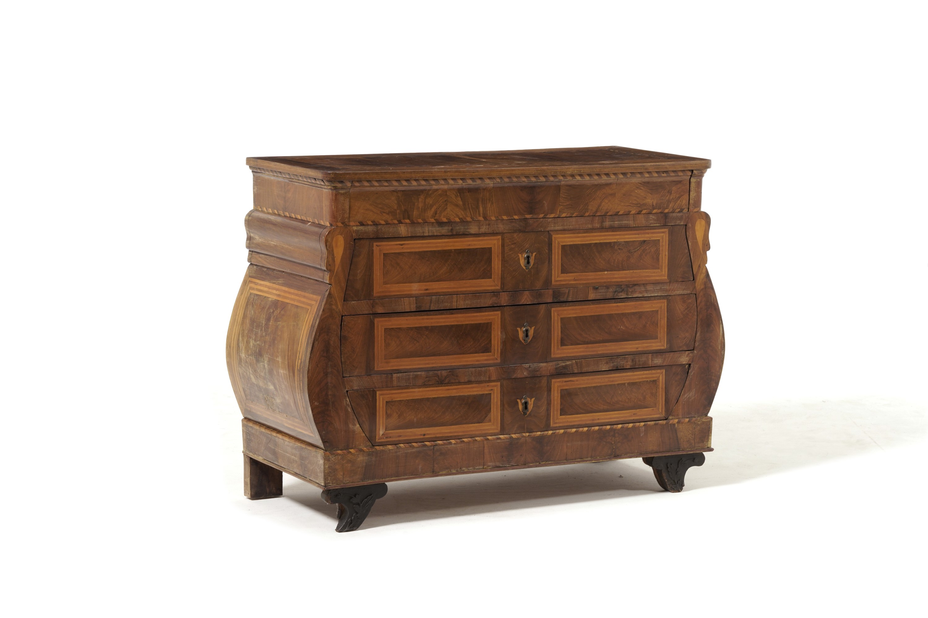 Cassettone Lastronato, XIX Secolo