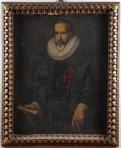 Scuola del XVII Secolo Ritratto di un Cavaliere di Malta